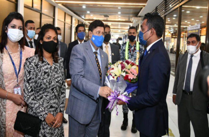 মালদ্বী‌পের ভাইস প্রেসি‌ডেন্ট ঢাকায়